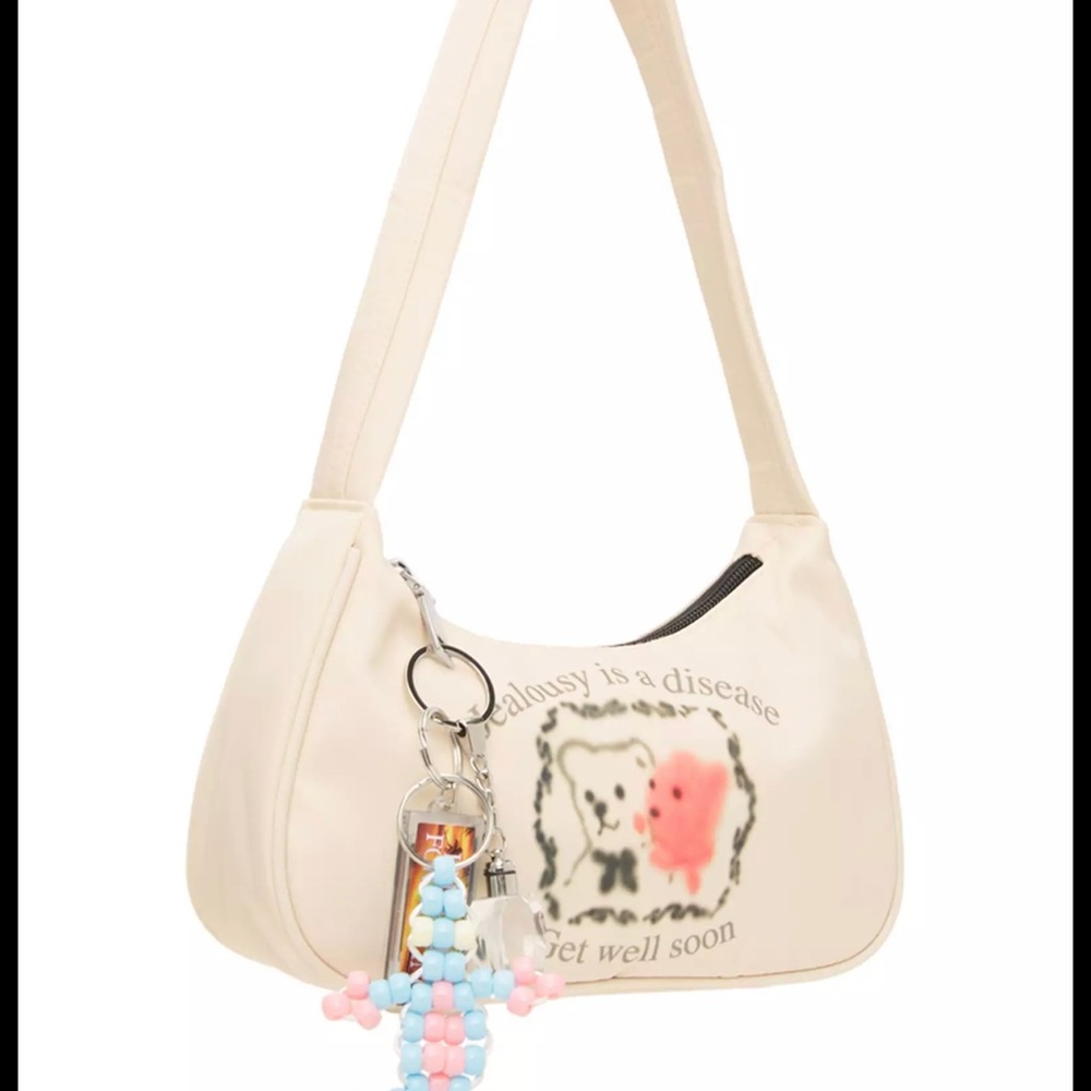 ISO I’m sorry by Petra Collins x Praying baguette bag